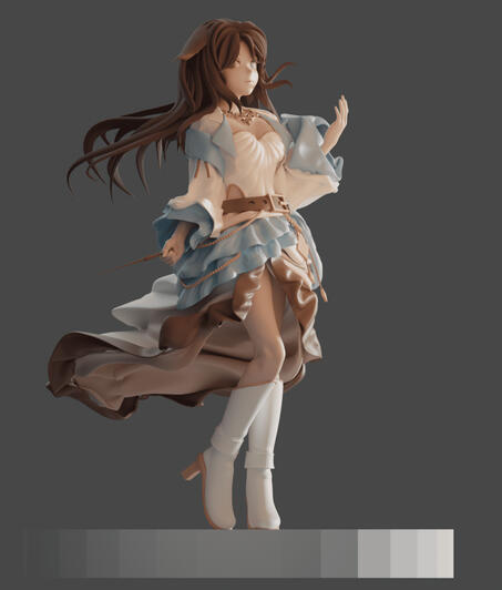 Fullbody Commission-Marliana on X